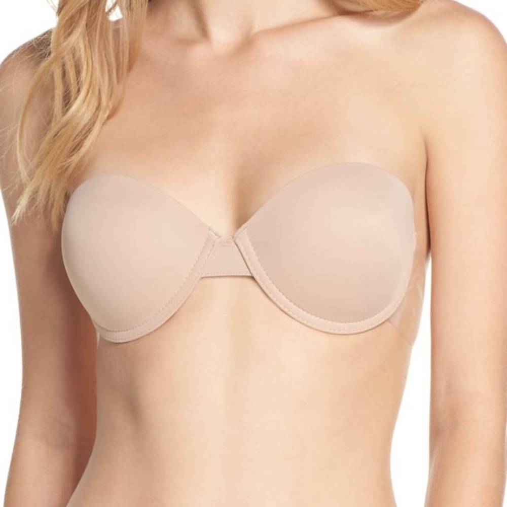 NWOT Nordstrom Nude Go Bare Ultimate Boost Bra